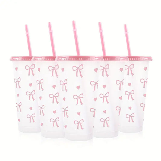 PBA Free Heart & Pink Bow Cup