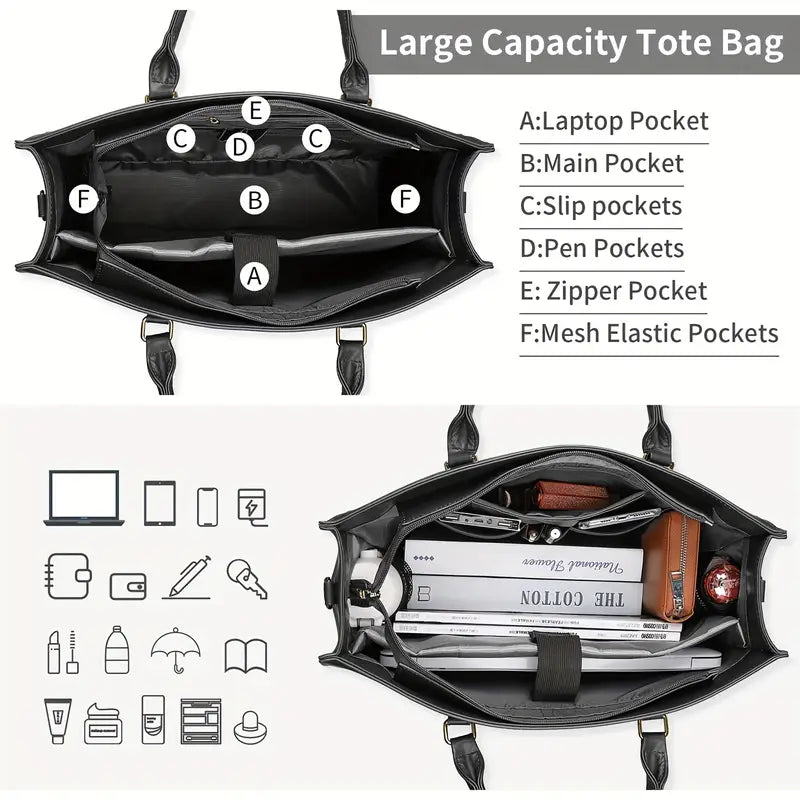 Fashionable Black Laptop Case