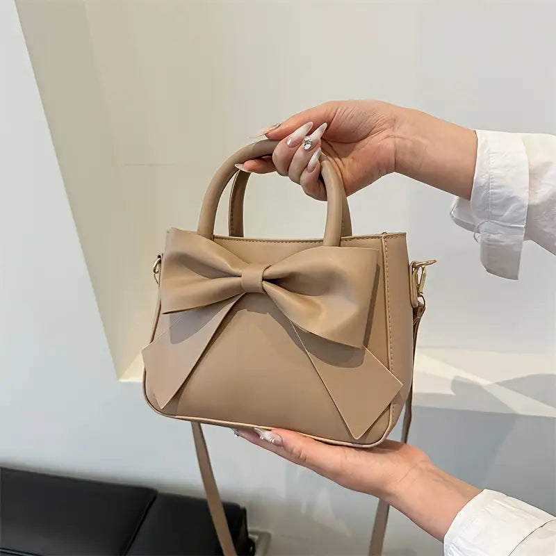 Elegant Ladies Bowknot Crossbody Bag