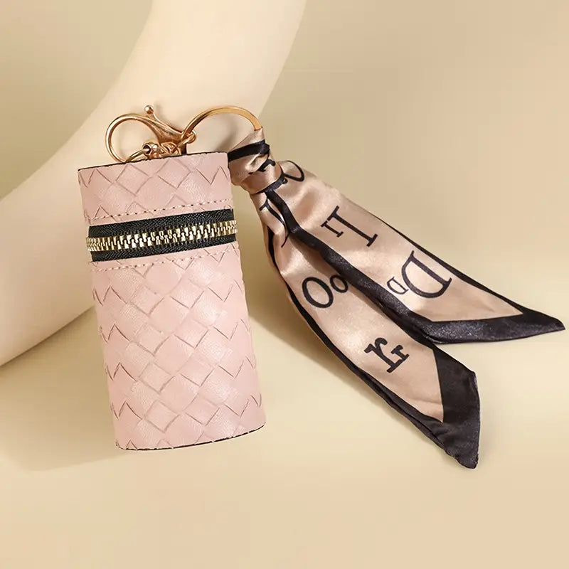 Lipstick Holding Keychain