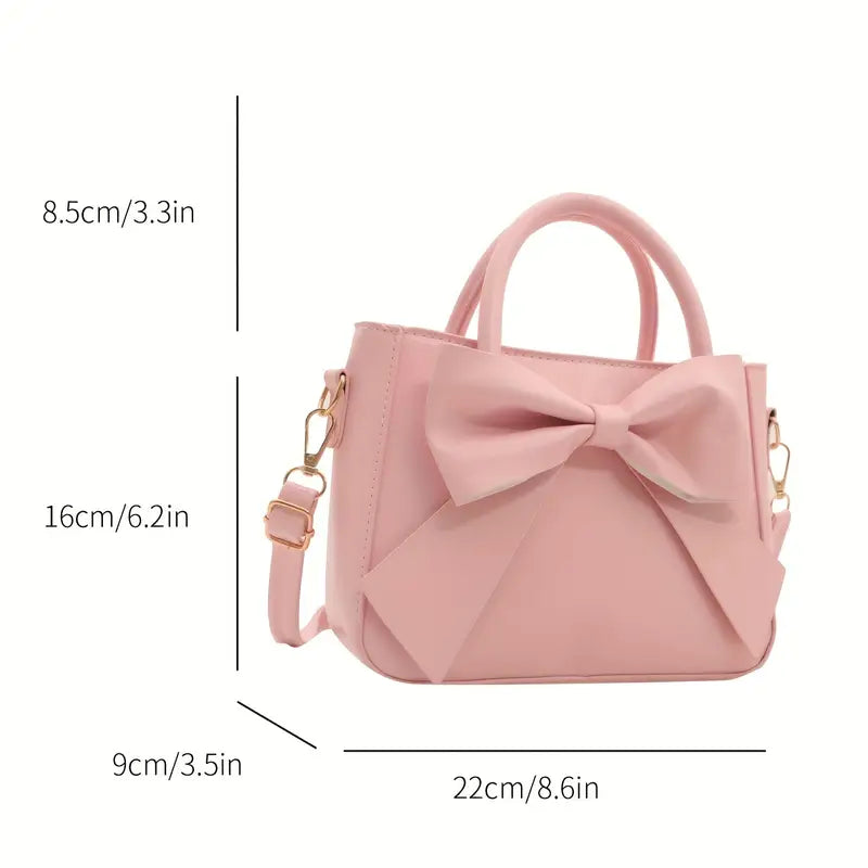 Elegant Ladies Bowknot Crossbody Bag