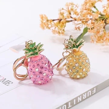 Cute Pineapple Women's Keychain