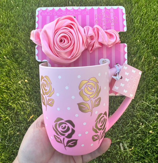 Rose Mug & Scrunchie