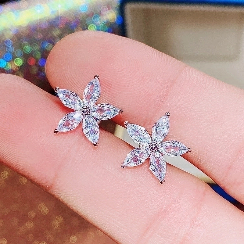 Floral Sparkle Earrings
