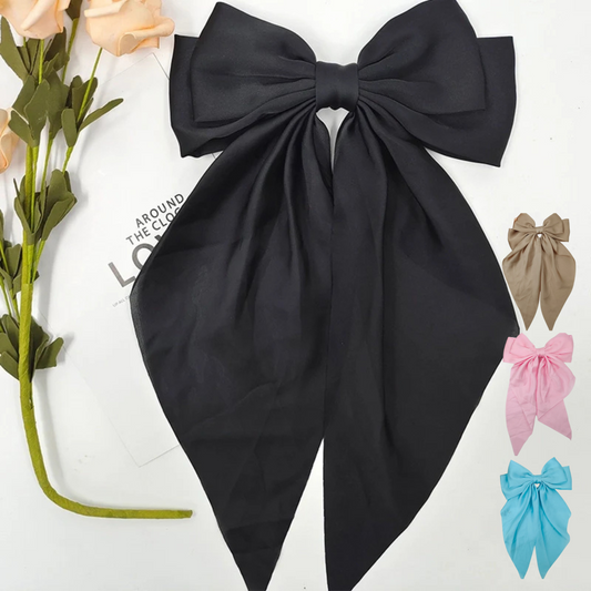 Large Hair Bow Clip