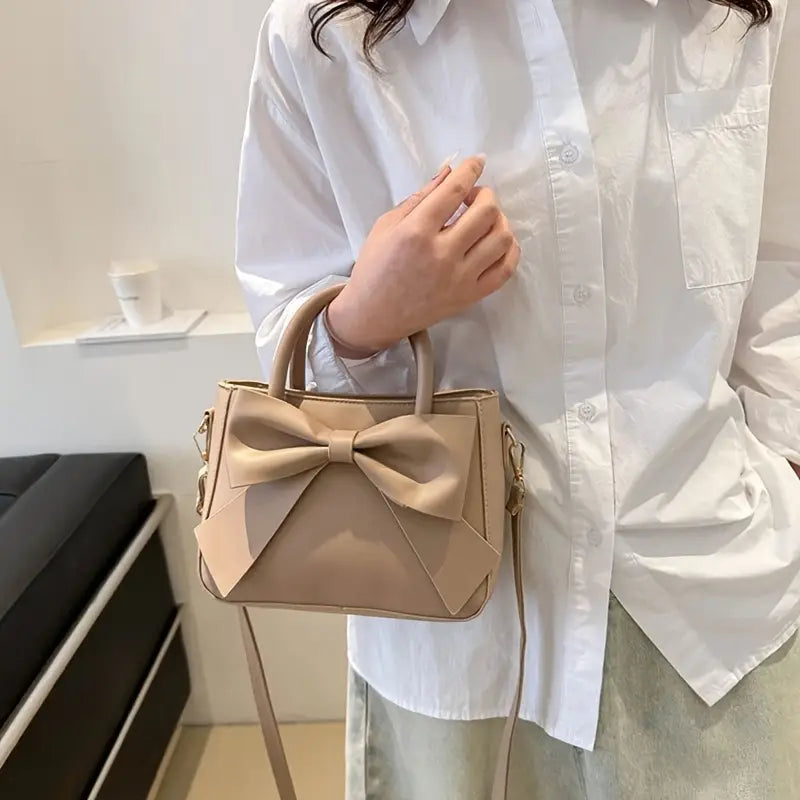 Elegant Ladies Bowknot Crossbody Bag