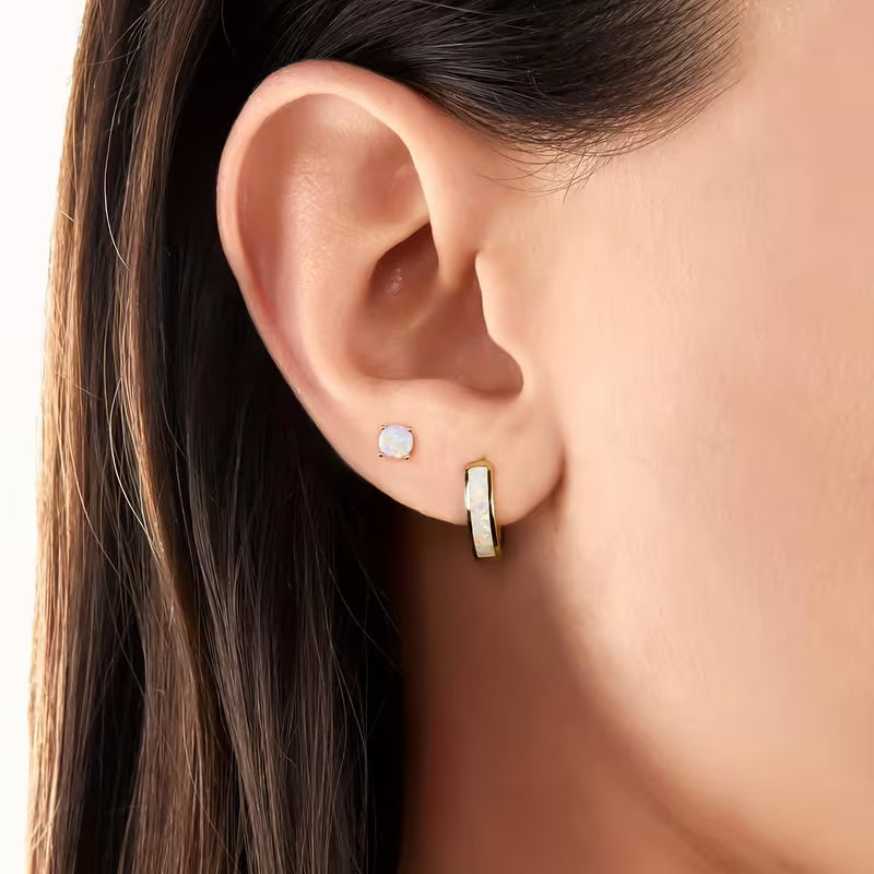 Opal Earring Set