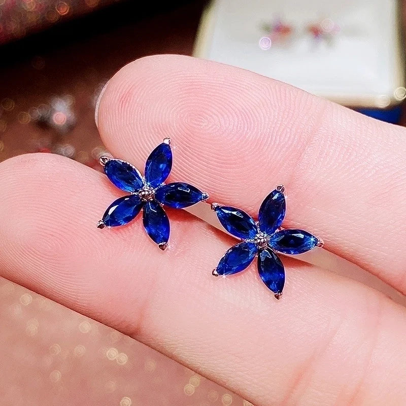 Floral Sparkle Earrings